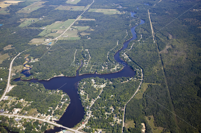 Smallwood Lake, North in Gladwin County, Michigan